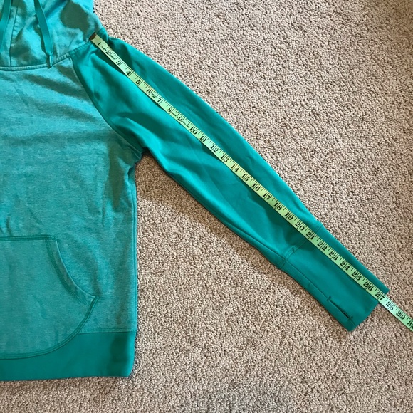 Champion Duo Dry Green Two Tone Hoodie, EUC, M - Picture 8 of 14